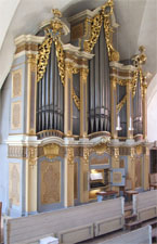 [1735 Silbermann at St. Peter Church, Freiberg, Germany]